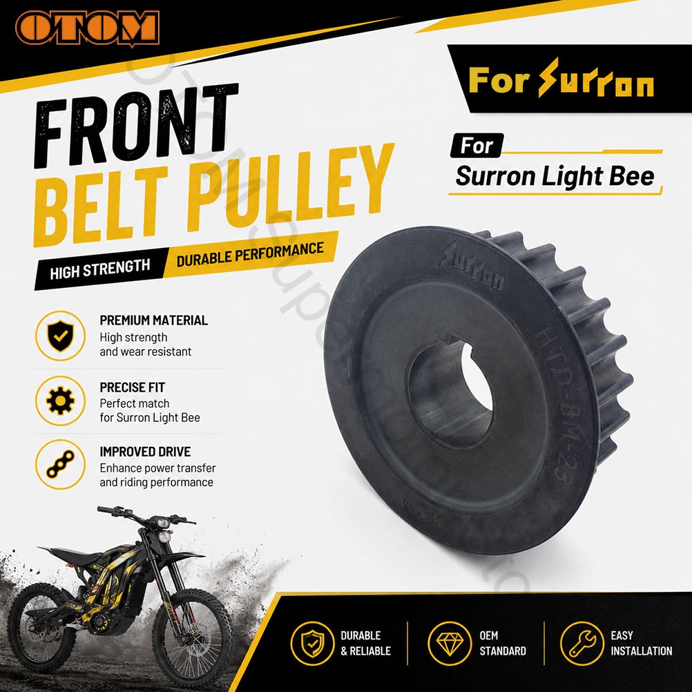 Gearbox Motorcycle - Pulley Penggerak Roda Depan untuk Sepeda