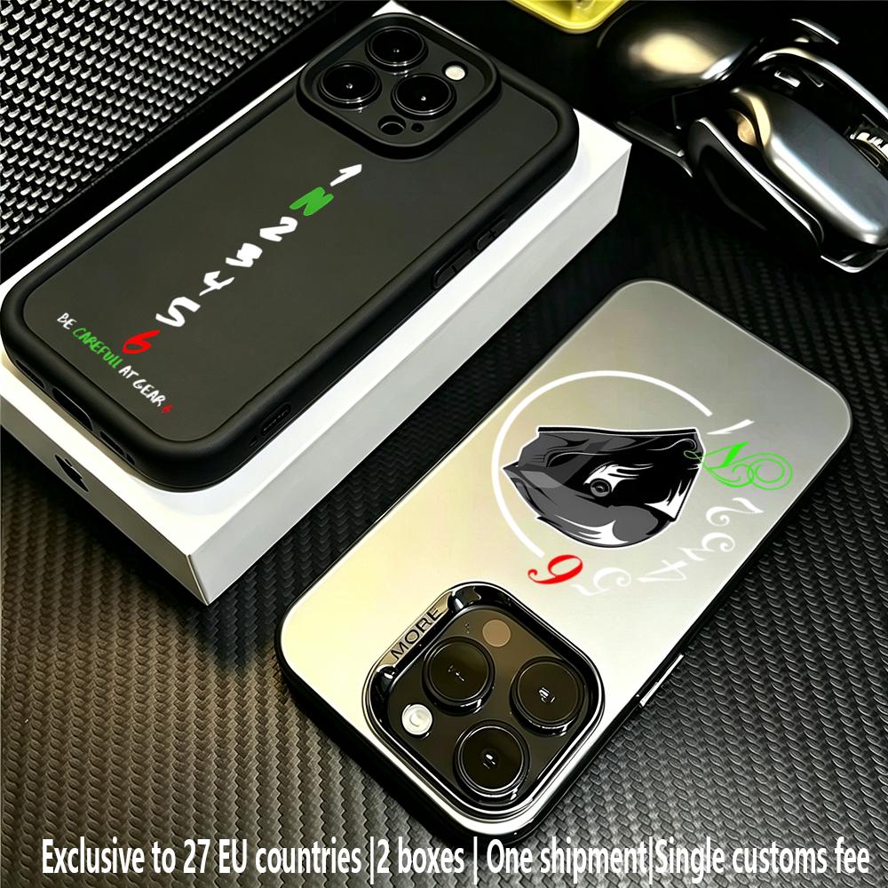 Xs Motorcycle Gear - 1N23456 Casing Ponsel Desain Biker Perlengkapan
