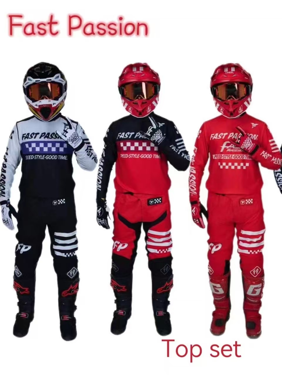 Motorcycle Gear Kit - 2025 fastpassion untuk fox Perlengkapan Motocross