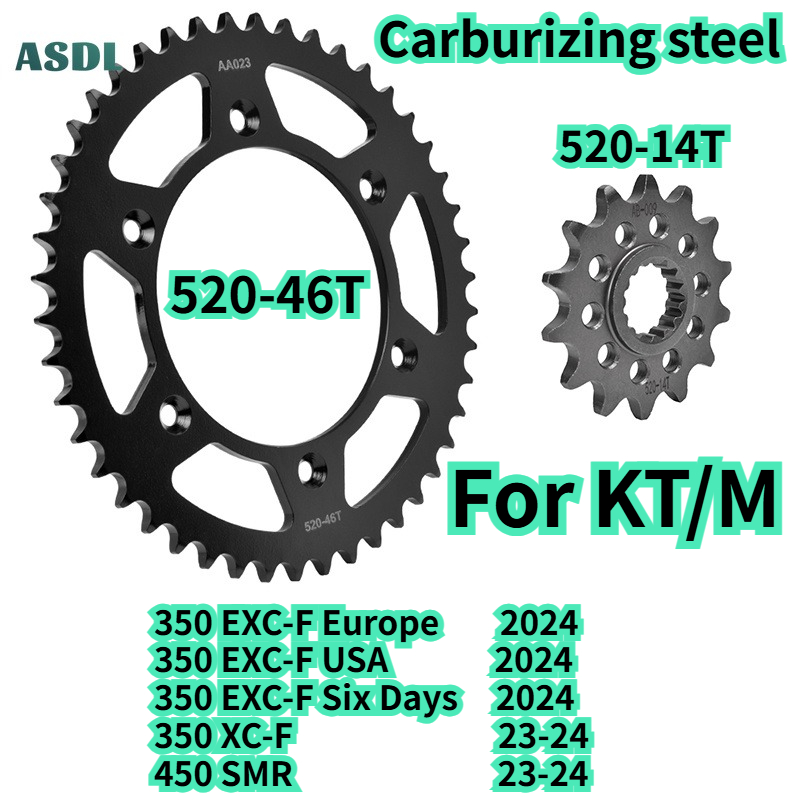 Motorcycle Gear Europe - 520 Roda Gigi Depan Belakang Sepeda
