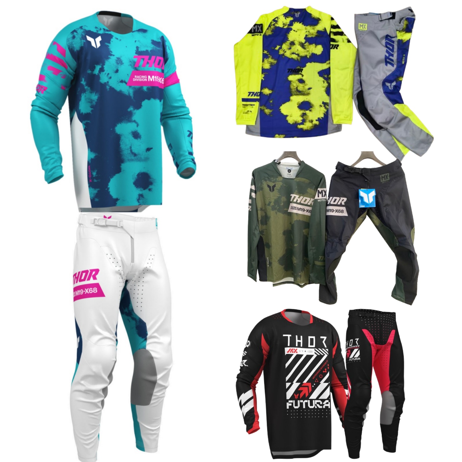 Motorcycle Gear Kit - Set Perlengkapan Motocross Atasan Off Road
