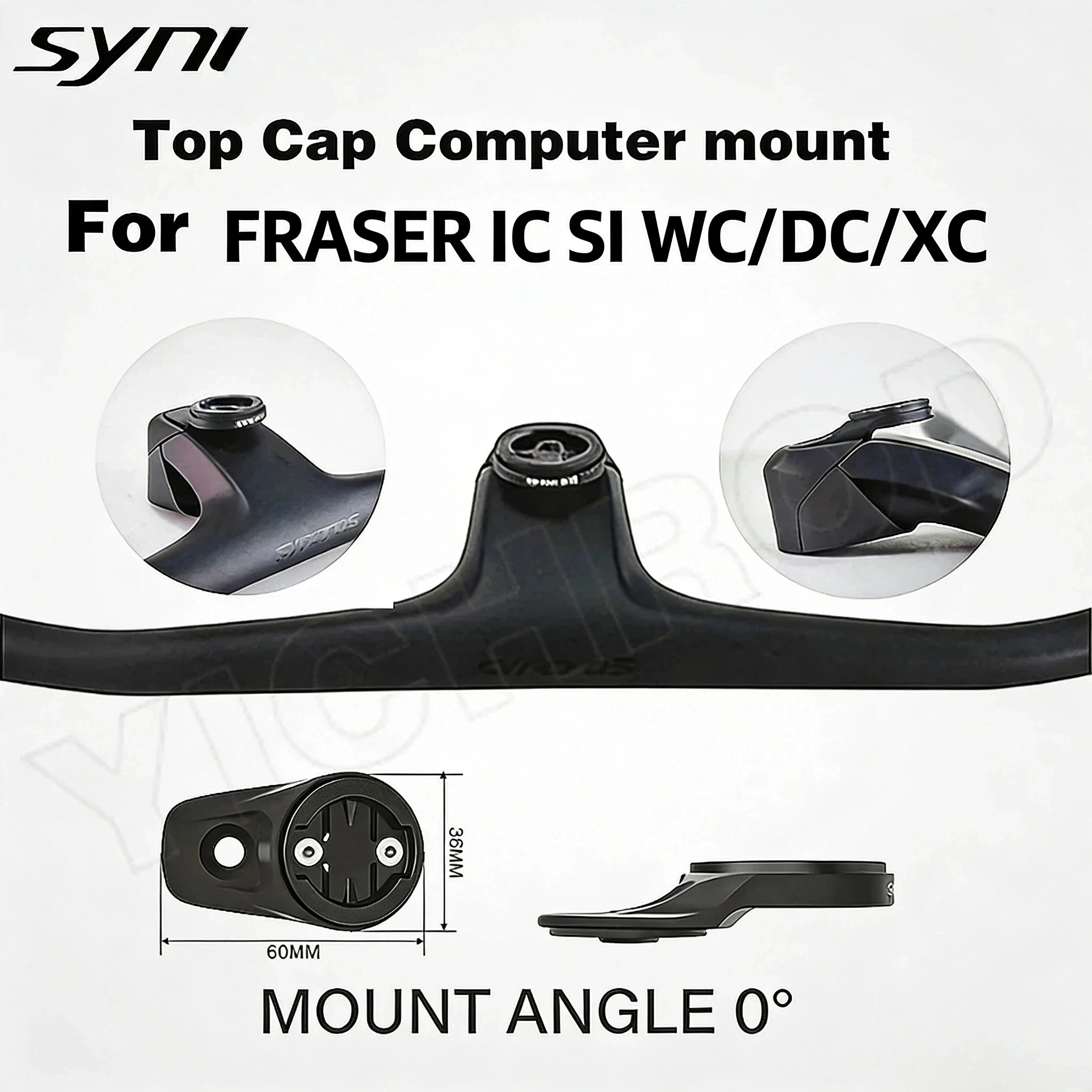Phone Mount Handlebar - SYNC XC Top Cap Computer Mount