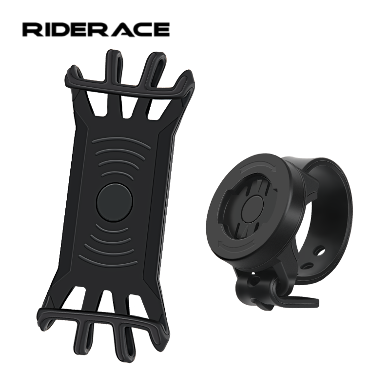Phone Mount Handlebar - RIDERACE Dudukan Ponsel Sepeda Silikon, Penyangga