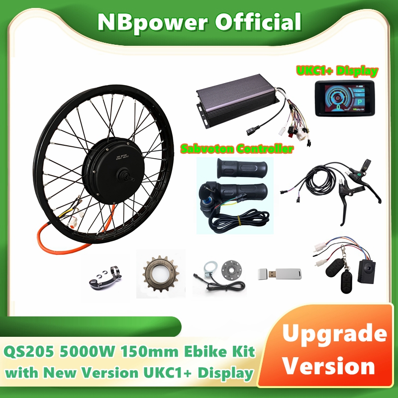Motorcycle Gear Kit - NBpower/QS205 5000W V3 Motor Roda Belakang