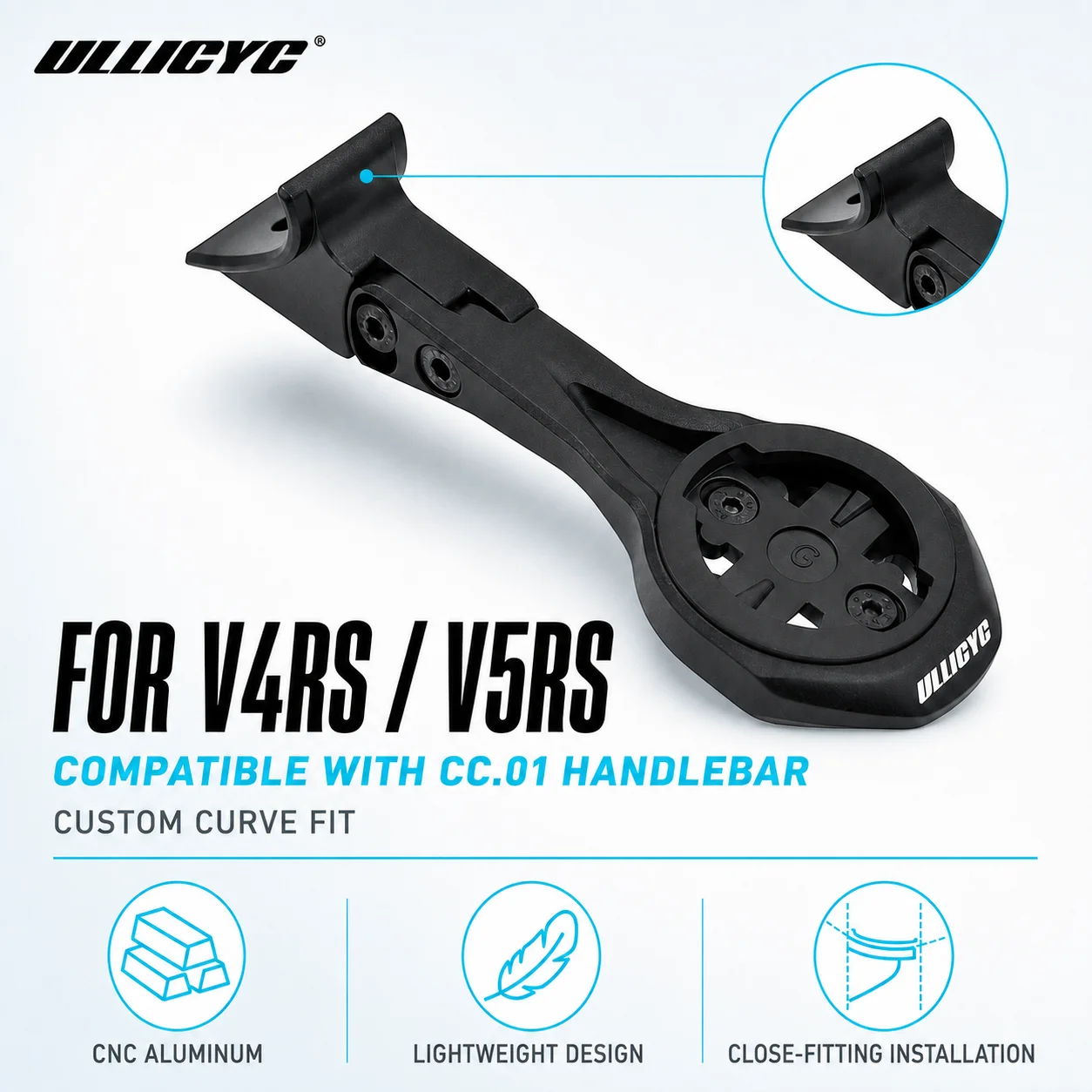Phone Mount Handlebar - ULLICYC Untuk V5RS C68 V4RS CC.01