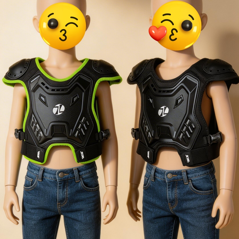 Motorcycle Gear Kids - Rompi Pelindung Dada dan Punggung untuk