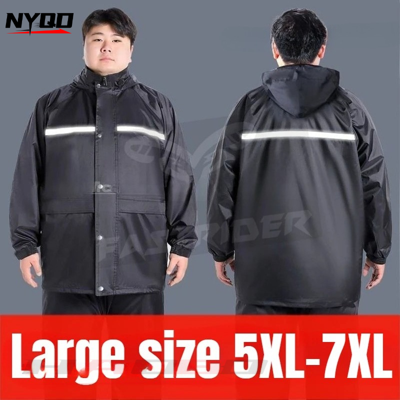 Motorcycle Rain Suit - 6XL 7XL 8XL Jas Hujan Ukuran