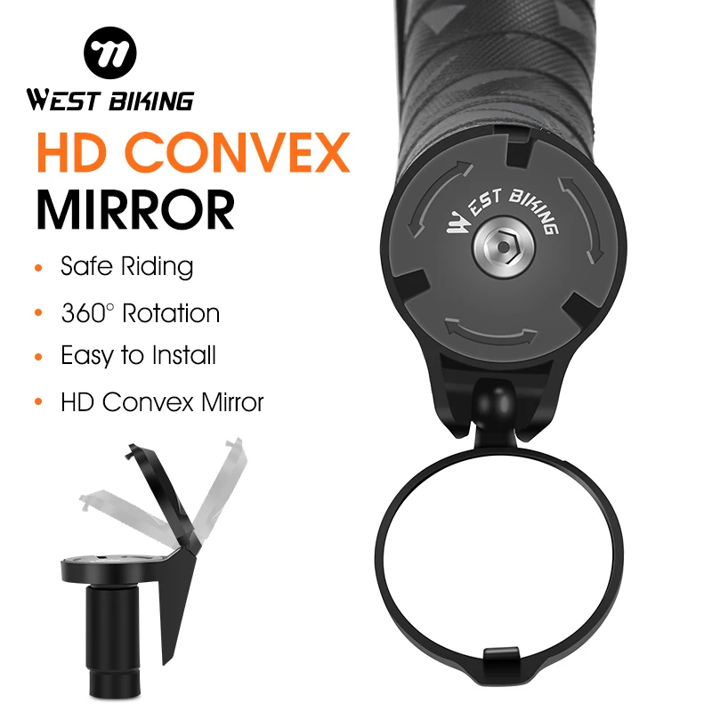 Mirror Extender Bar - WEST BIKING cermin spion stang sepeda,