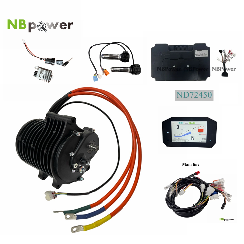 Motorcycle Gear Kit - Motor Mid-Drive US Stock 70H QS138