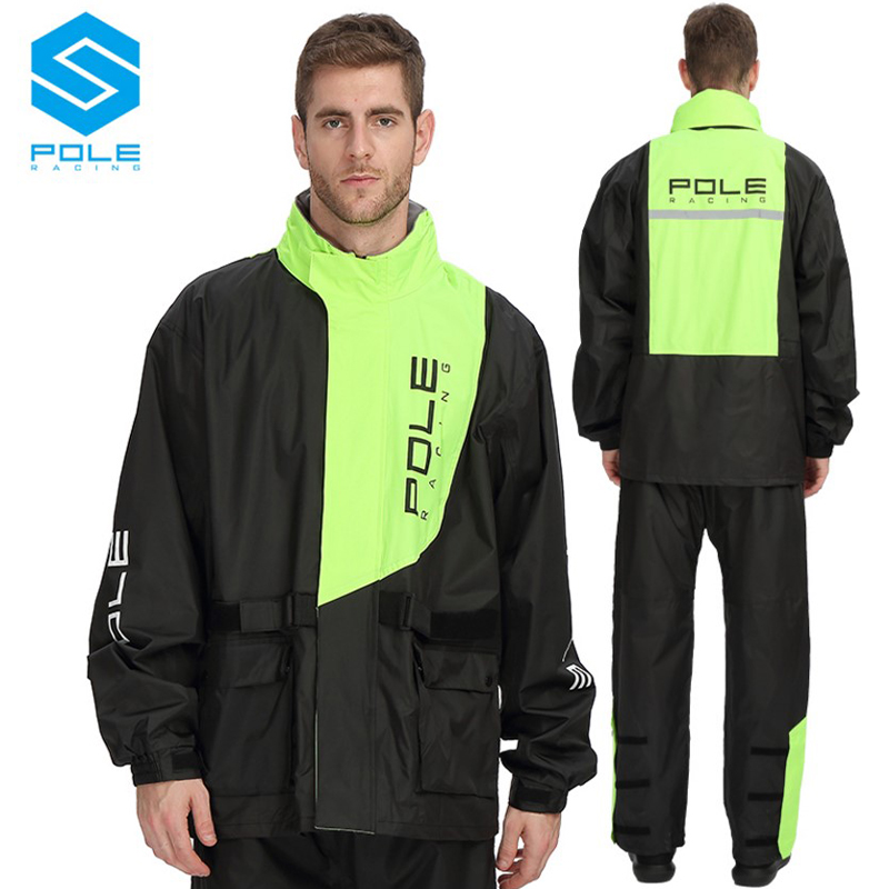 Motorcycle Rain Suit - POLE Jas Hujan Sepeda Motor Bernapas