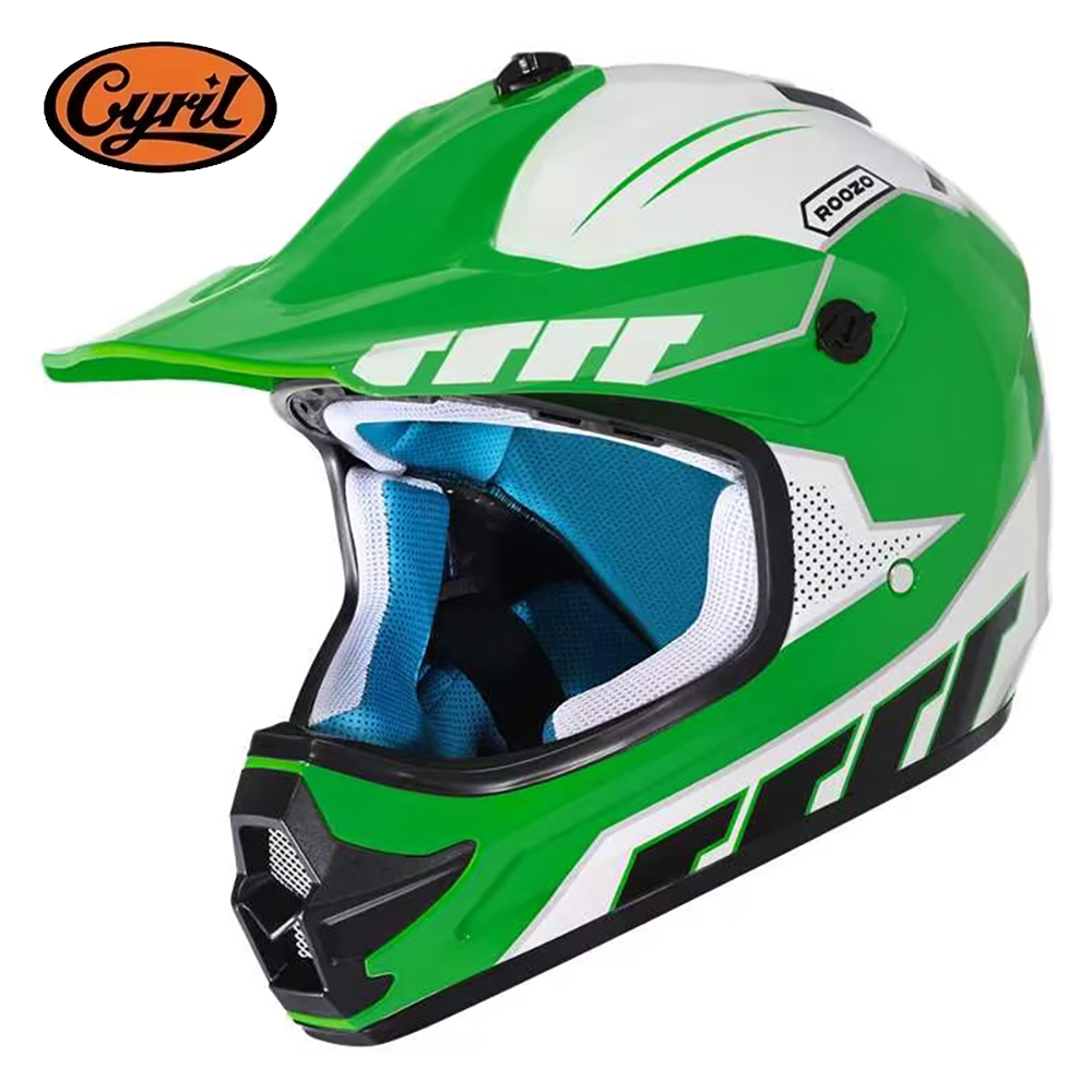 Motorcycle Gear Kids - Set Perlengkapan Motocross Anak dengan Helm,