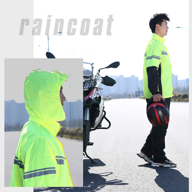 Jas Hujan Belah Sepeda Motor C - Motorcycle Rain Suit ulasan dan harga