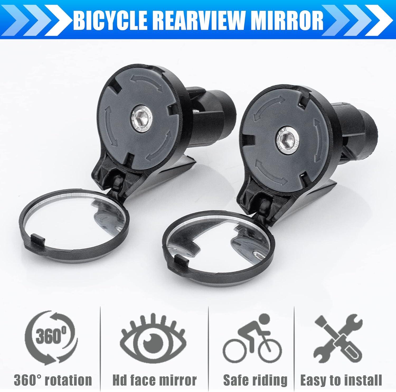 1/2 Buah Kaca Spion Sepeda Ant - Mirror Extender Bar ulasan dan harga