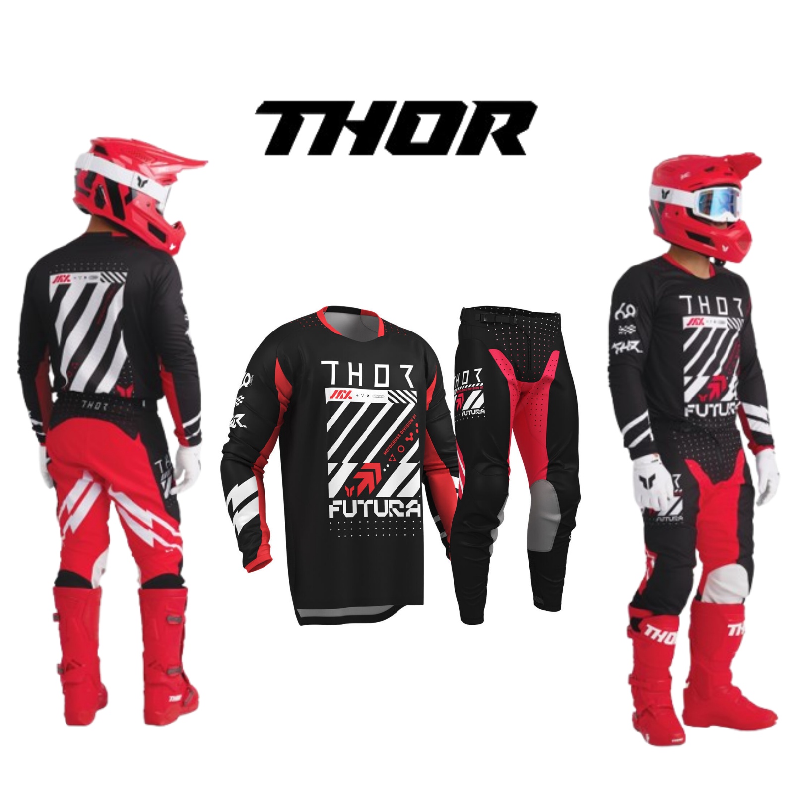 Set Perlengkapan Motocross Ata - Motorcycle Gear Kit ulasan dan harga