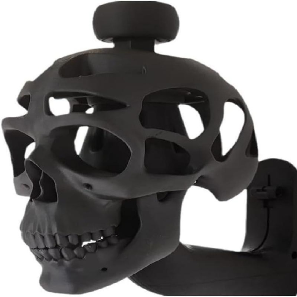 Rak Pajangan Helm Tengkorak 3D - Motorcycle Gear Display Rack ulasan dan harga