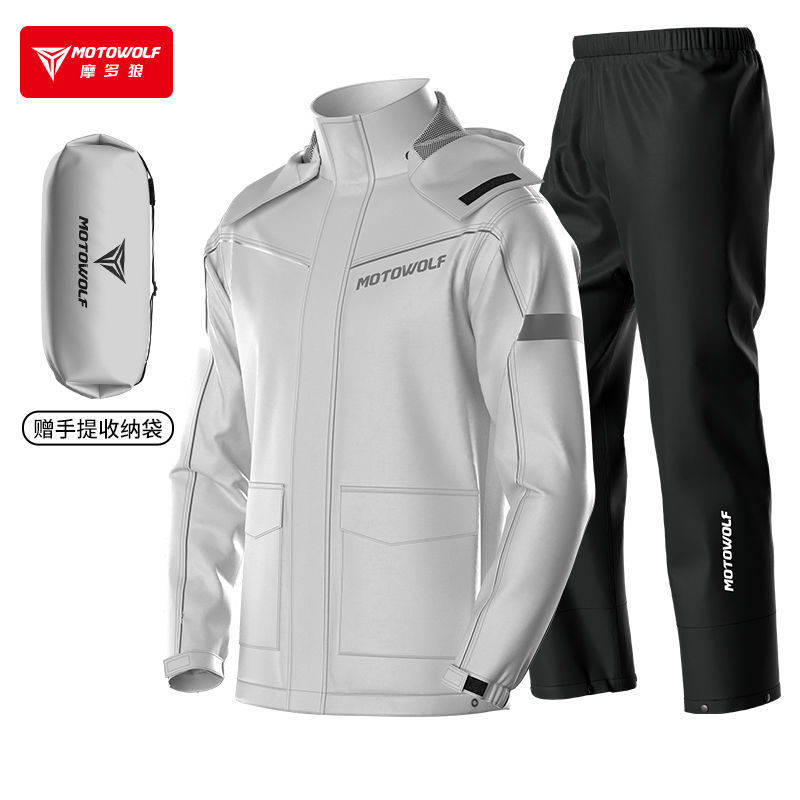 Jas Hujan Sepeda Motor MOTOWOL - Motorcycle Rain Suit ulasan dan harga