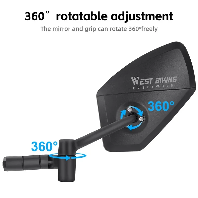 WEST BIKING kaca spion sepeda  - Mirror Extender Bar ulasan dan harga