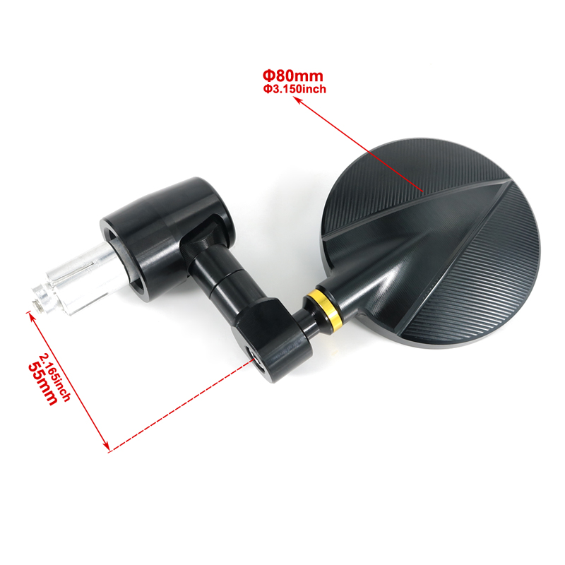 Untuk YAMAHA XSR 900 2016-2021 - Mirror Extender Bar ulasan dan harga