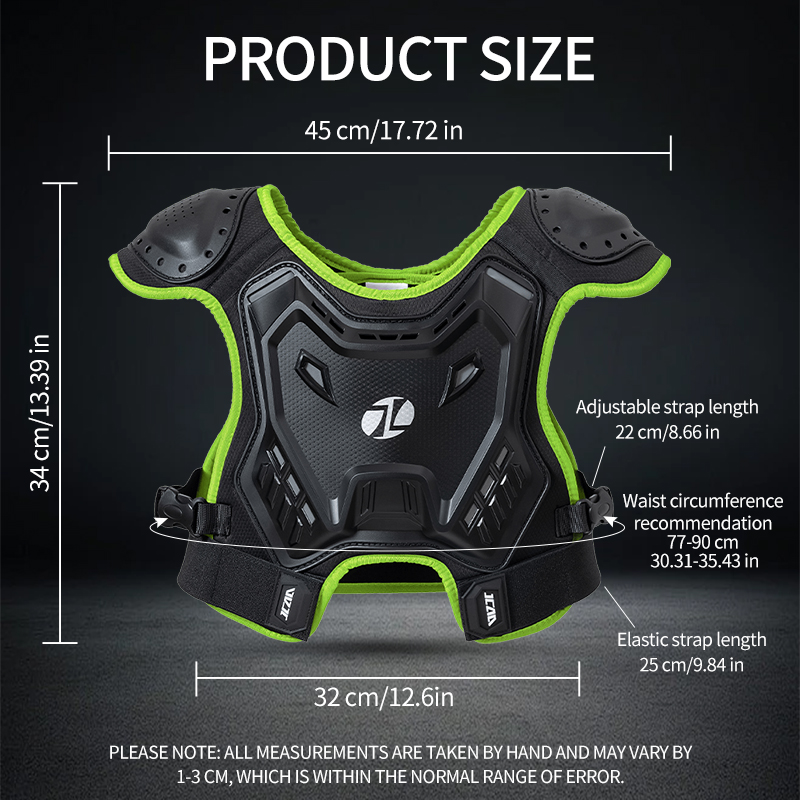 Rompi Pelindung Dada dan Pungg - Motorcycle Gear Kids ulasan dan harga