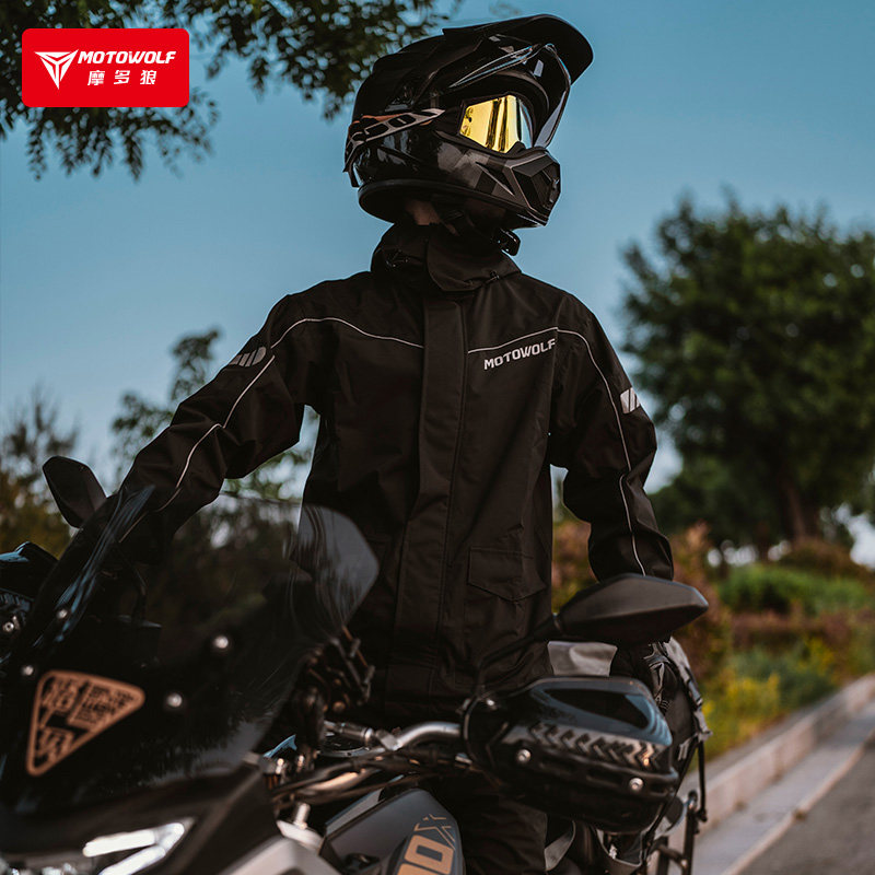 Setelan Jas Hujan dan Celana H - Motorcycle Rain Suit ulasan dan harga