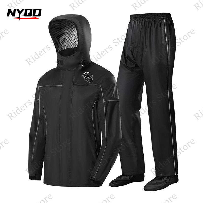 Jas Hujan Sepeda Motor Dua Pot - Motorcycle Rain Suit ulasan dan harga
