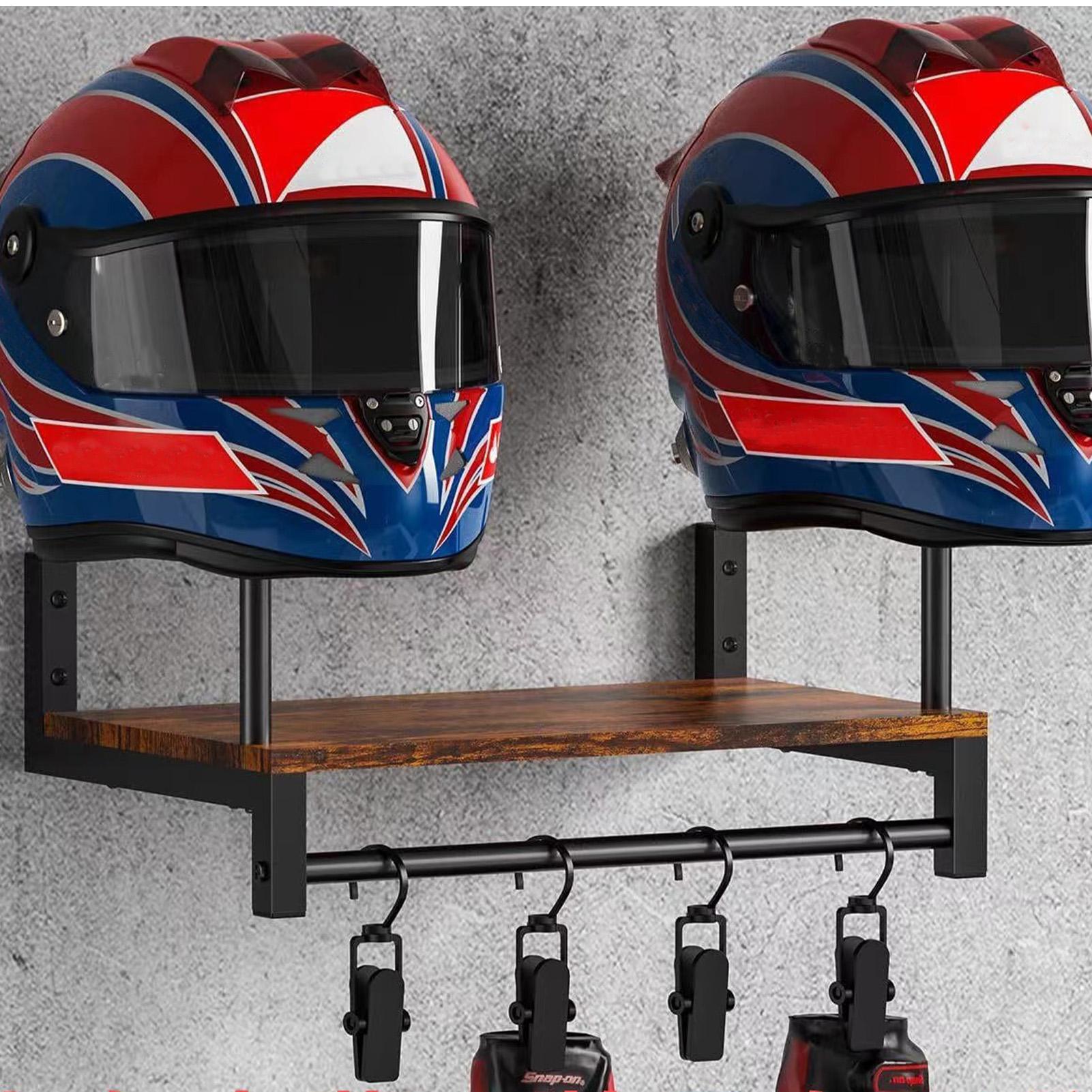 Rak Display Helm Sepeda Motor  - Motorcycle Gear Display Rack ulasan dan harga