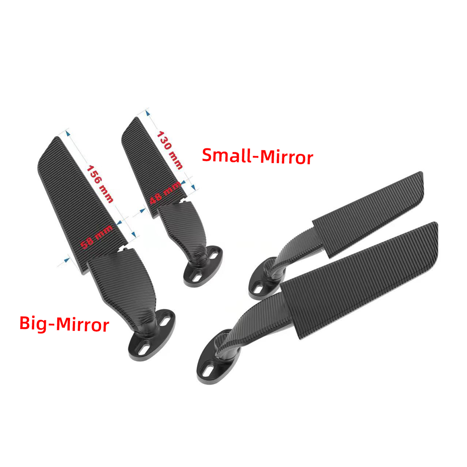 Untuk Kawasaki NINJA 300R 250R - Mirror Extender Bar ulasan dan harga