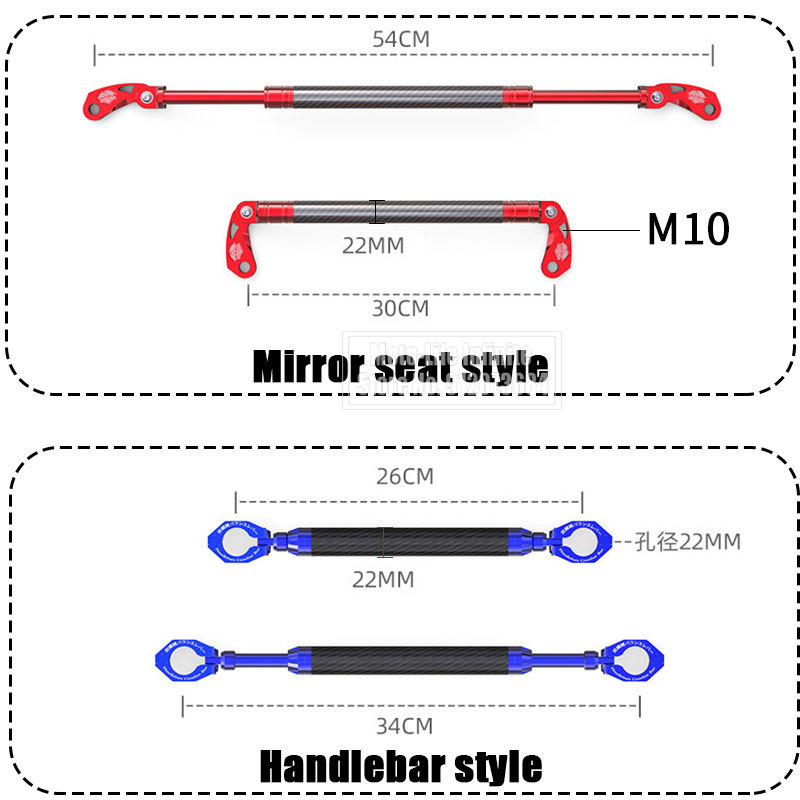 Aksesori Motor Universal dari  - Mirror Extender Bar ulasan dan harga