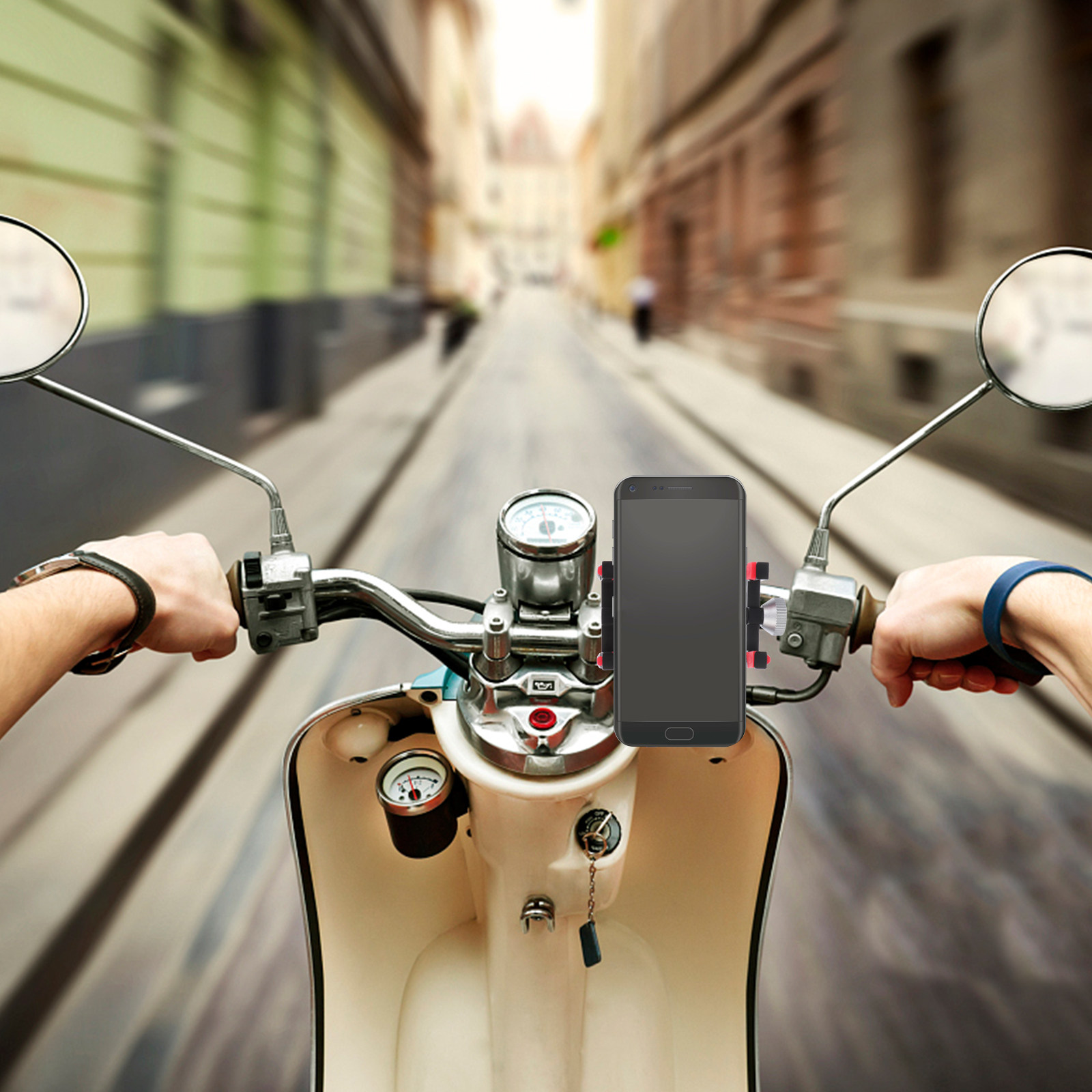 1Set Braket Ponsel Sepeda Koko - Phone Mount Handlebar ulasan dan harga