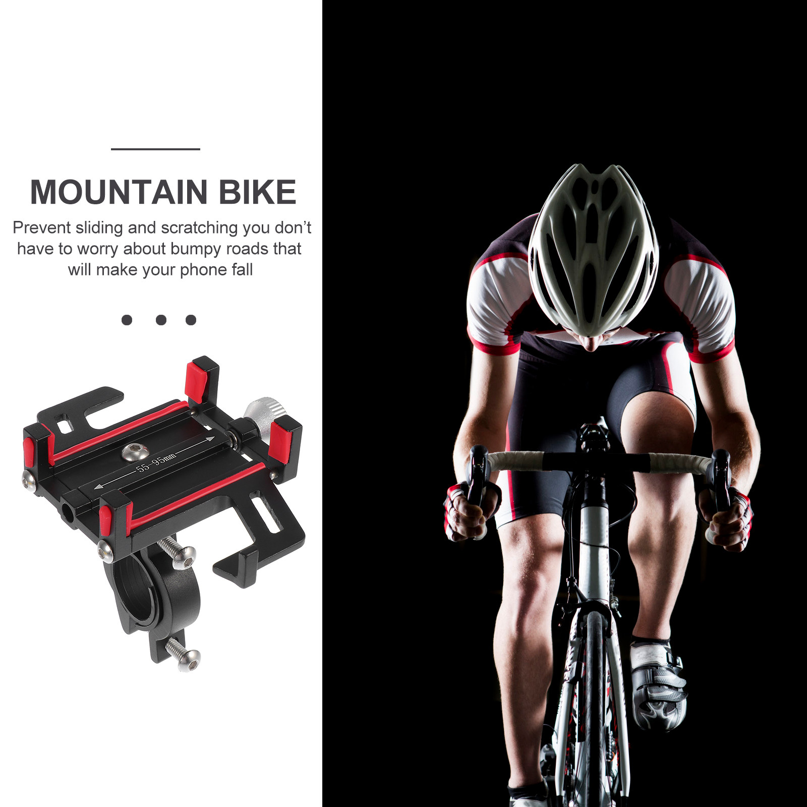 1Set Braket Ponsel Sepeda Koko - Phone Mount Handlebar ulasan dan harga
