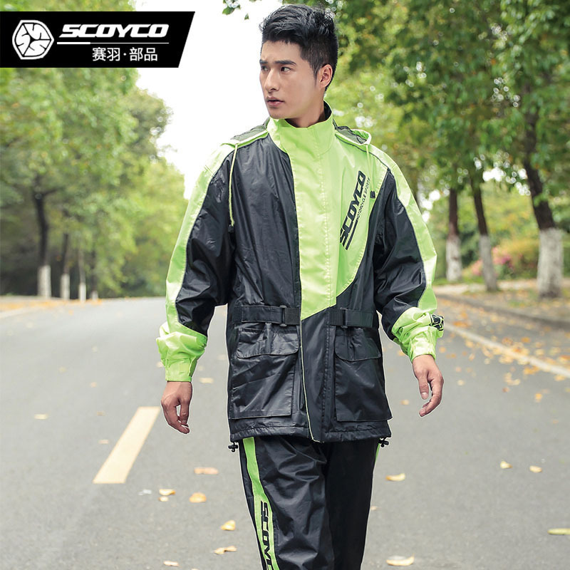 SCOYCO Celana Jas Hujan Berken - Motorcycle Rain Suit ulasan dan harga