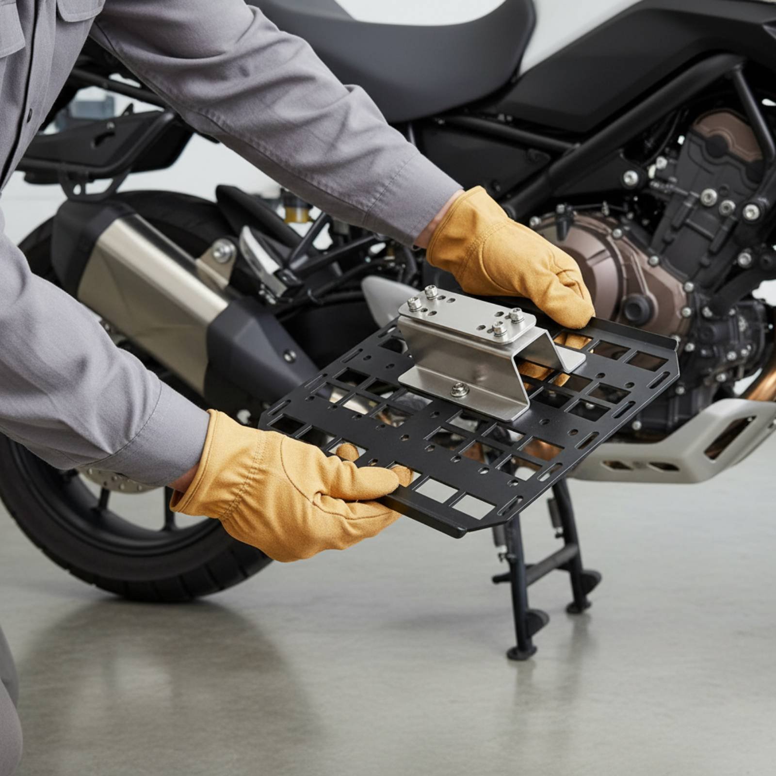 Rak Penyangga Tas Samping Moto - Gearbox Motorcycle ulasan dan harga