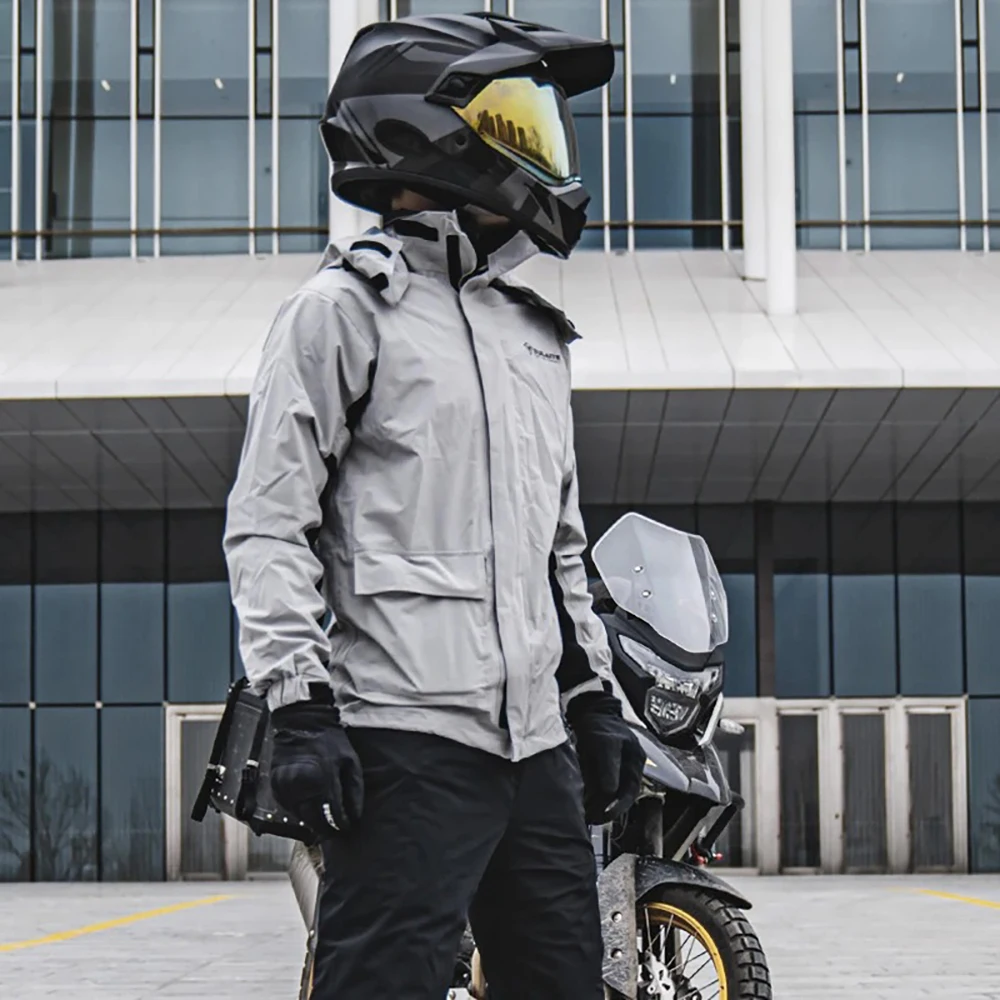 Jas hujan sepeda motor pria da - Motorcycle Rain Suit ulasan dan harga